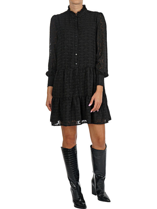 Only Mini Shirt Dress Dress Black