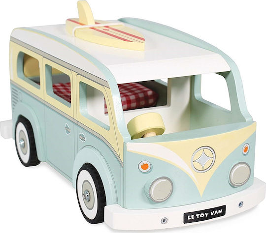 Le Toy Van Retro Wooden Holiday Campervan