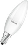 Ledvance LED Lampen für Fassung E14 und Form C37 Naturweiß 806lm 1Stück AC31174