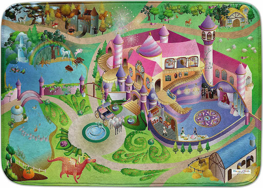 House of Kids Kids Synthetic Activity Mat Princess 130x180cm