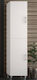 Drop Dulap Coloană pentru Baie Side Cabinet 5SLR040Alb Coloană pentru Baie Pardoseală M40xAdâncime32xÎnălțime184cm Alb