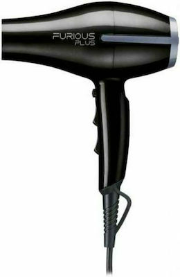 Eurostil Hair Dryer Furious Compact Plus Uscător de păr de călătorie 2200W 06474