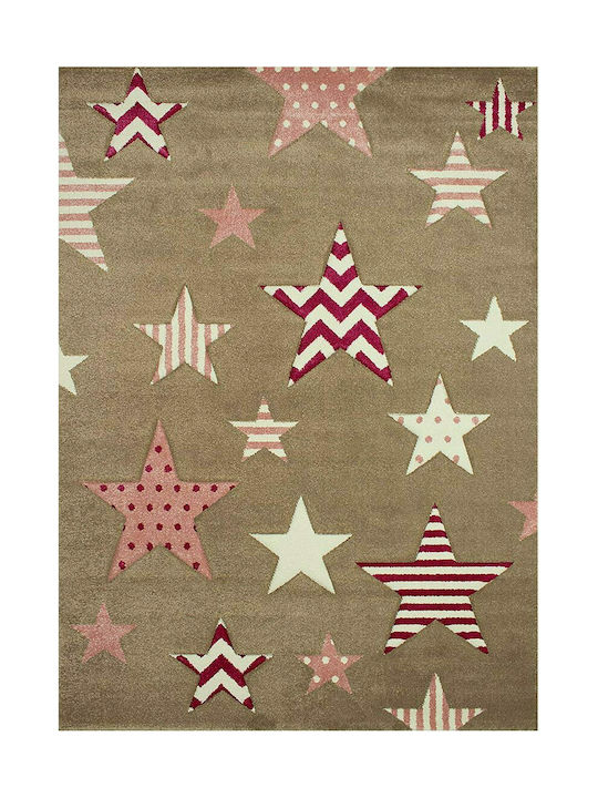 Koulis Carpets Kids Synthetic Rug 1360A Stars 165x230cm