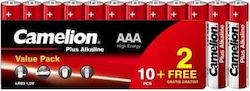 Camelion Plus AAA 1.5V 12τμχ 09.01.0043