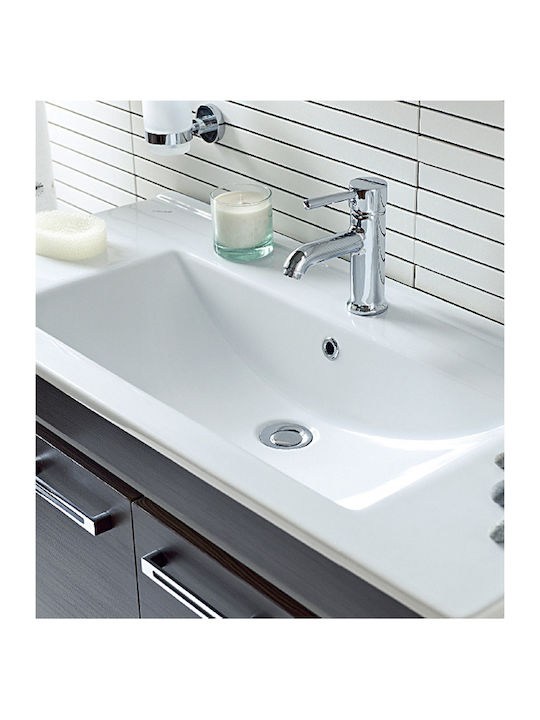 Creavit Slim Ένθετος Νιπτήρας Πορσελάνης 60x45x17.5cm Λευκός
