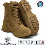 Smith & Wesson Military Boots Breach 2.0 8" SZ WP Brown