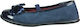 Conguitos Kids Anatomic Ballerinas with Elastic Strap Navy Blue