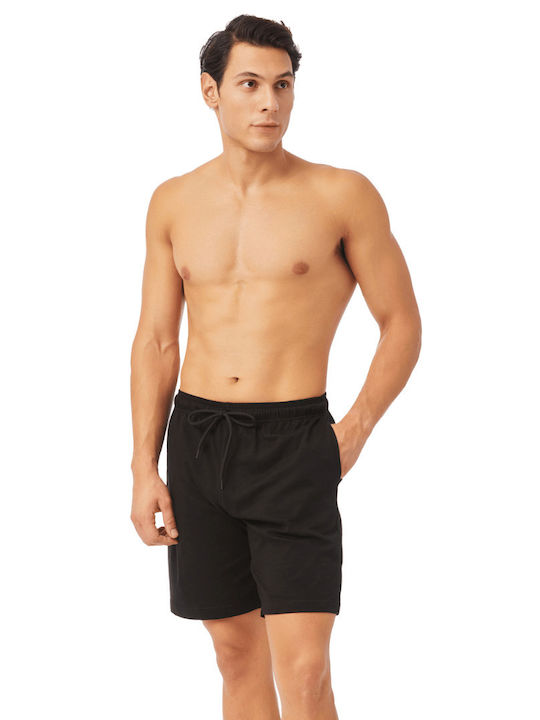 Minerva 90-71403 Men's Athletic Shorts Black