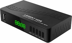 Legent HD8 DVB-T2 H.265 Receptor digital Mpeg-4 Full HD (1080p) cu funcția Înregistrare PVR pe USB Conexiuni SCART / HDMI / USB