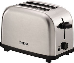Tefal Ultra Mini Φρυγανιέρα 2 Θέσεων 700W Inox