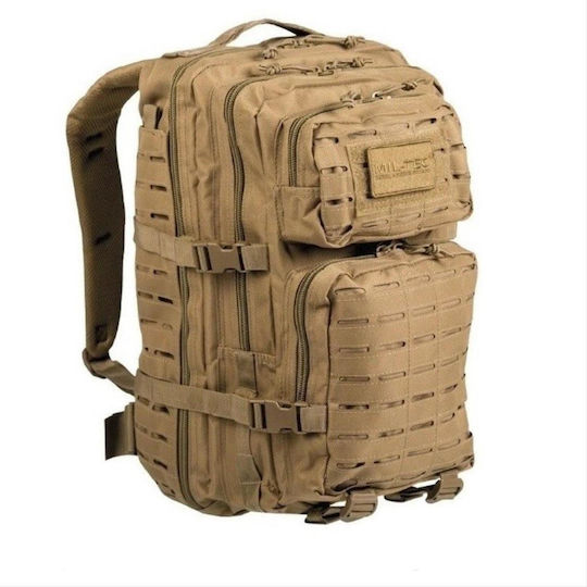 Mil-Tec Military Backpack Backpack made of Polyester Coyote 36lt