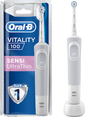 Oral-B Vitality 100 Sensi UltraThin Electric Toothbrush with Timer