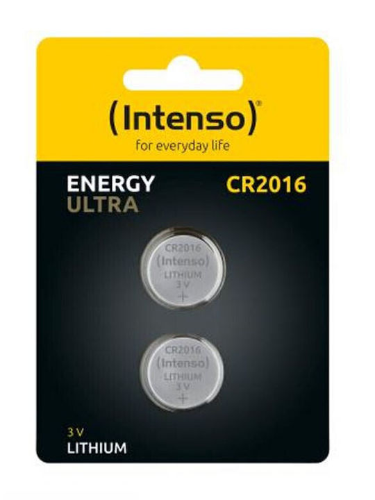 Intenso Energy Ultra Μπαταρίες Λιθίου Ρολογιών CR2016 3V 2τμχ