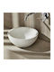 Tema Vessel Bathroom Sink Made of Synthetic Material 40x40x17cm White