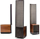 Martin Logan Renaissance ESL 15A Paar Hi-Fi Lautsprecher Boden 700W 2 Anzahl von Fahrern B40xT63.3xH177.3cm. Walnuss / Gold