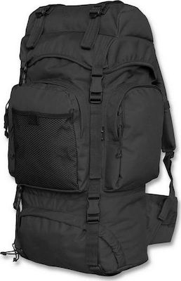 Mil-Tec Commando Rucksack Military Backpack Backpack in Black Color 55lt