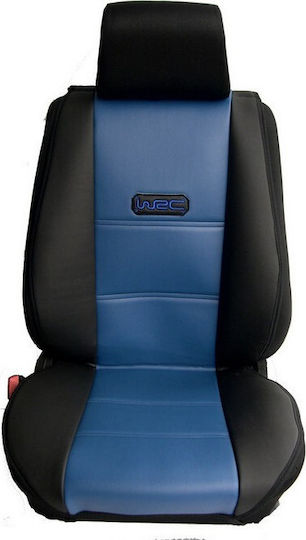 Coverstyle Car Seat Back Set 2pcs Leatherette Blue