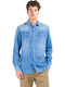 3301 Langärmlig Jeans Hemd Blau