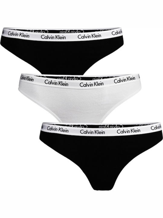 Calvin Klein Βαμβακερά Damen Zeichenfolge 3Pack...