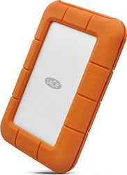 Lacie Rugged Mini USB 3.0 Extern HDD 5TB 2.5" Portocaliu