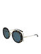 Salvatore Ferragamo Women's Sunglasses with Brown Frame and Blue Lens SF939S 206