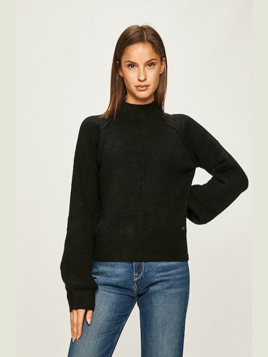 Pepe Jeans Clotilde Women's Long Sleeve Sweater Black