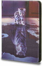 Little Tiger Flip Cover Universal 9-10.1 Multicolour