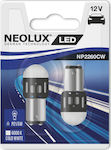 Neolux Λάμπες Αυτοκινήτου P21/5W-BAY15D-1157 LED 6000K Ψυχρό Λευκό 12V 1.2W 2τμχ