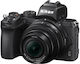 Nikon Aparat Foto Mirrorless Z 50 Crop Frame Kit (Z DX 16-50mm F3.5-6.3 VR) Negru
