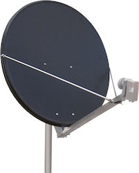 Edision 100 Super HD Alu Grey Disc Satelit 100cm din Aluminiu