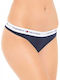 Βαμβακερό Γυναικείο String Navy Μπλε