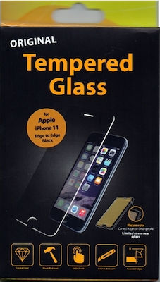 Vollflächig gehärtetes Glas (iPhone 11) TCT10674