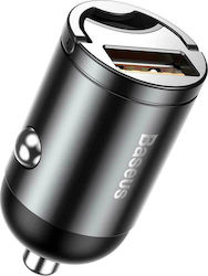 Baseus Φορτιστής за кола Сив Tiny Star Mini С обща интензивност 5Спецификация Бързо зареждане с един Порт USB