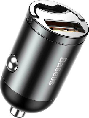Baseus Car Charger Gray Tiny Star Mini Total Intensity 5A Fast Charging with a Port USB