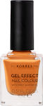 Korres Gel Effect Gloss Βερνίκι Νυχιών Μακράς Διαρκείας Πορτοκαλί 92 Mustard 11ml