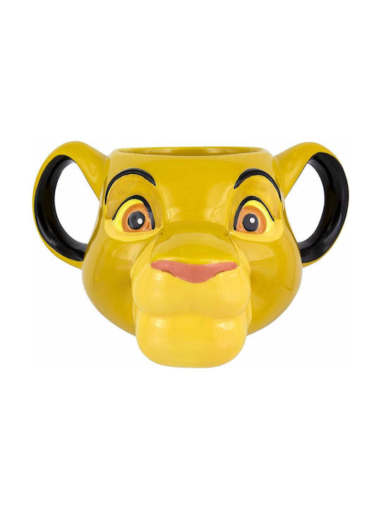 Paladone Disney - Simba Cană Ceramică Galbenă 500ml 1buc