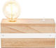 Brilliant Διακοσμητικό Φωτιστικό Wood E27 11x12εκ.