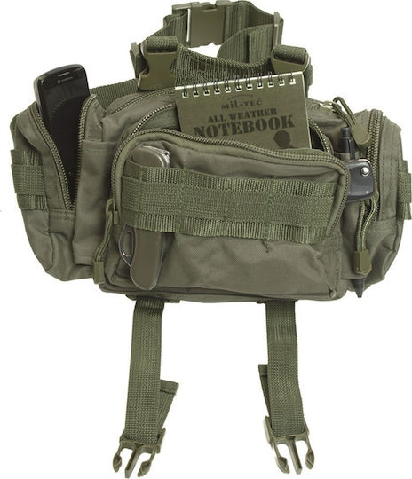 Mil-Tec Military Pouch Waist made of Polyester Khaki