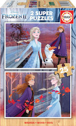 Wooden Kids Puzzle Frozen 2 for 4++ Years 50pcs Educa