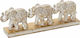 Espiel Decorative Elephant made of Wood 33.5x10.5cm 1pcs