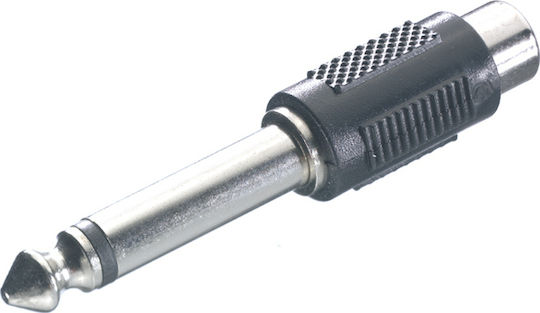 Vivanco Convertor 6.3mm masculin în RCA feminin 1buc 46049