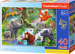 Παιδικό Puzzle Jungle Animals 40pcs για 4+ Ετών Castorland