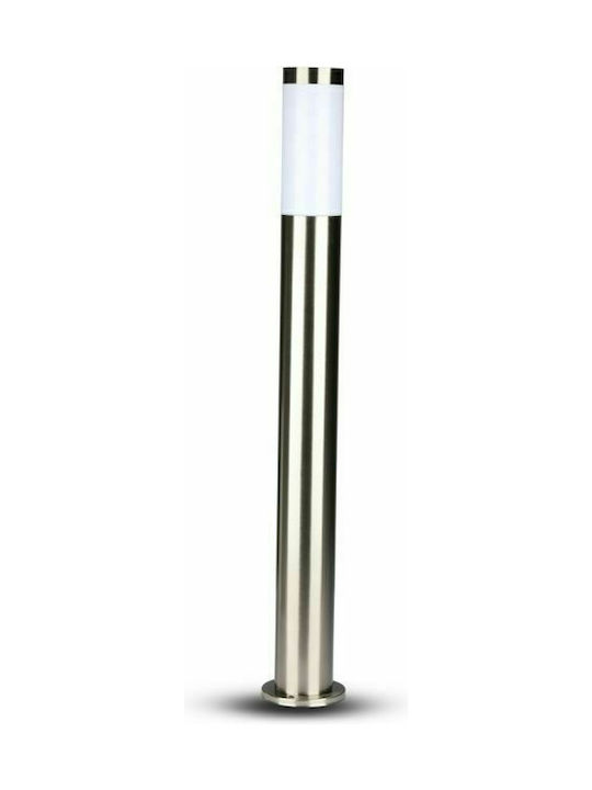 V-TAC V-TAC Außenstehlampe für Außenbereich 60W IP44 für E27 Lampenbirnensockel Silber