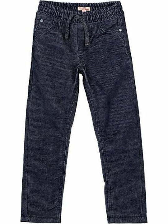 Dpam Kids Fabric Trousers Navy Blue