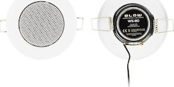 Blow WS-80 Ηχείο Οροφής 5W (Τεμάχιο) Λευκό 30-714
