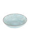 Artekko Salad bowl with Gold Details Ceramic Salad Bowl Blue Rustic Blue Rustic 21x21x6cm