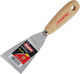 Benman Handle Joint Knife Metallicός 60mm with Wooden Handle 70806