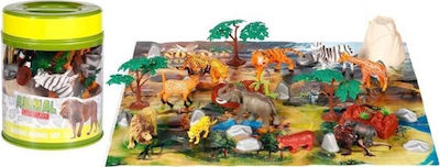 Miniature Toy Animal Playset