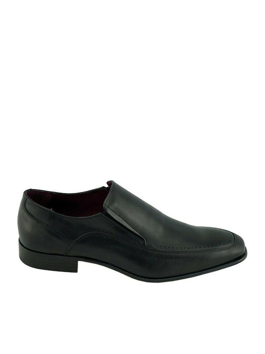 Damiani 0371 Piele Pantofi casual pentru bărbați Negre