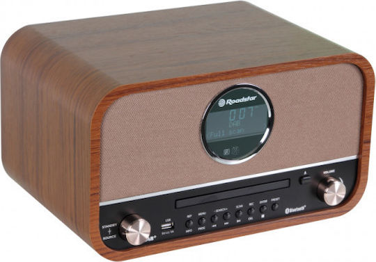 Roadstar Sound System 1 HRA-1782ND+BT 30W with CD / Digital Media Player and Bluetooth Brown